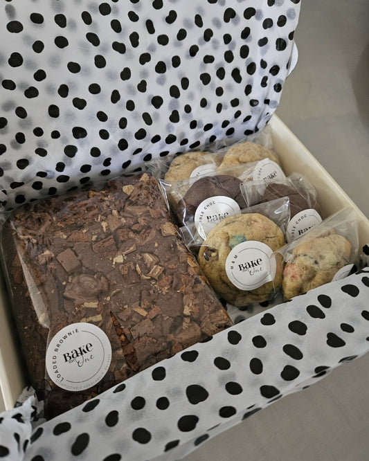 Loaded Brownie & Fat Cookie Gift Box